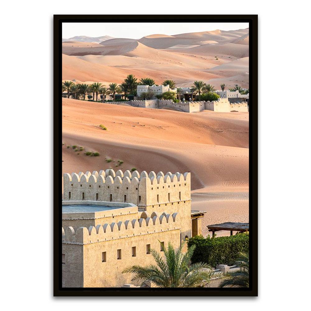 Desert Black Canvas frame acrylic canvas Frames