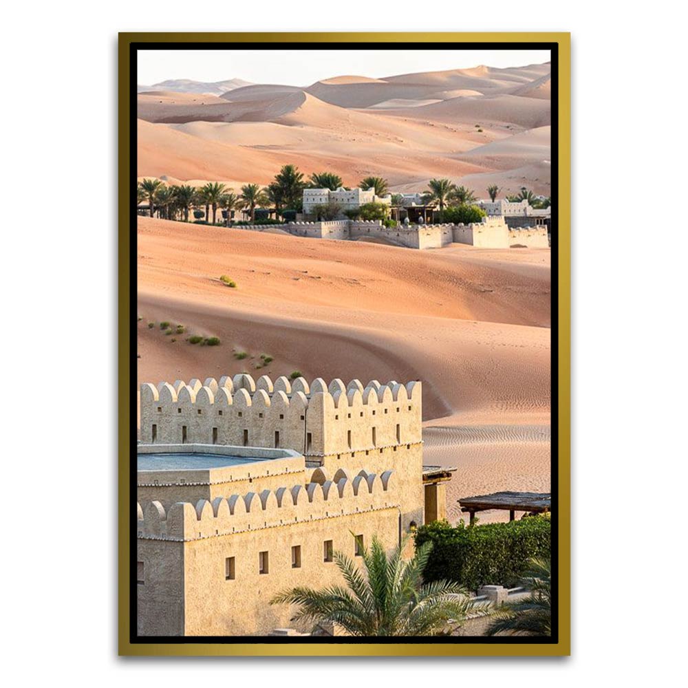 Desert Gold Canvas frame acrylic canvas Frames