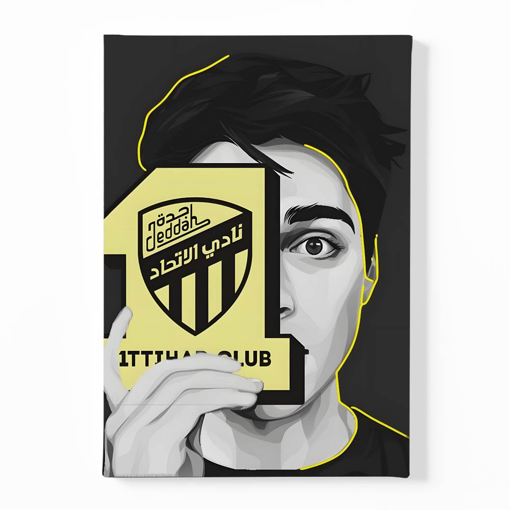 ITTHAD CLUB 3 Canvas acrylic canvas Frames