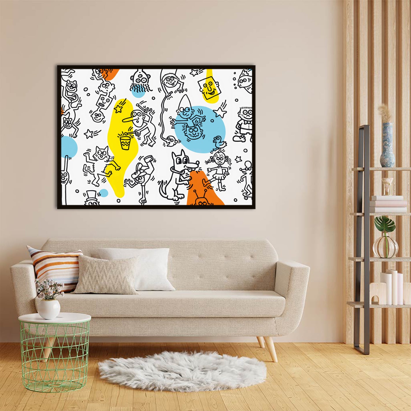 Whimsical Creature acrylic canvas Frames