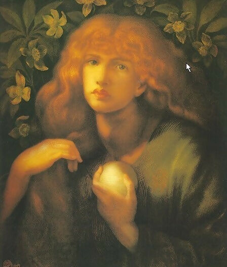 Dante Gabriel Rossetti - Mary Magdalene 50X40 Canvas