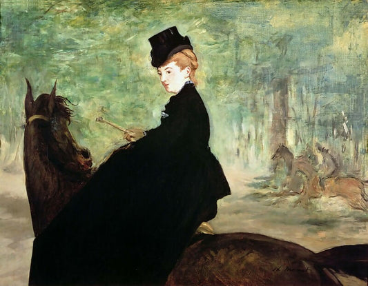 Edouard Manet – Horsewoman 50X40 Canvas