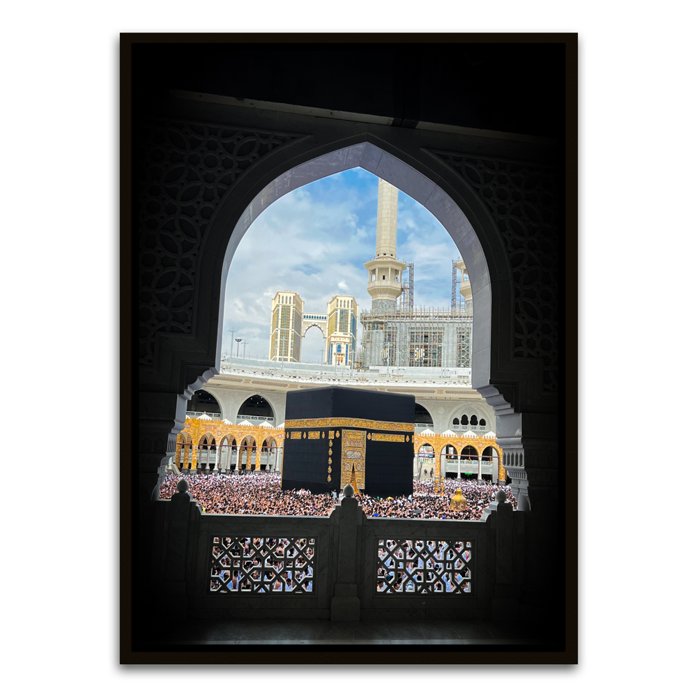 Mecca Black Canvas frame acrylic canvas Frames