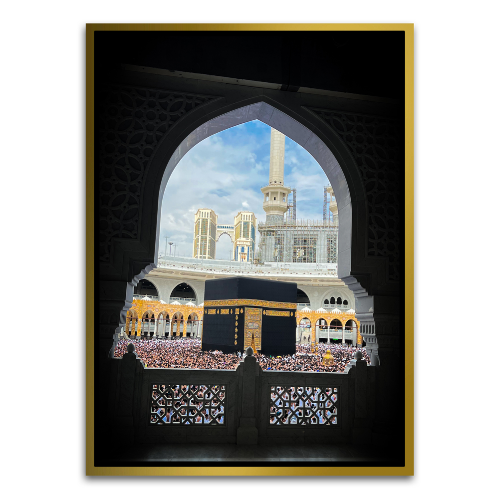 Mecca Gold Canvas frame acrylic canvas Frames