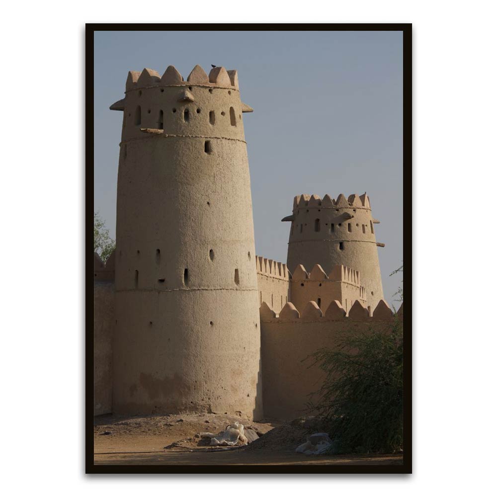 Fort Black Printed frame acrylic canvas Frames