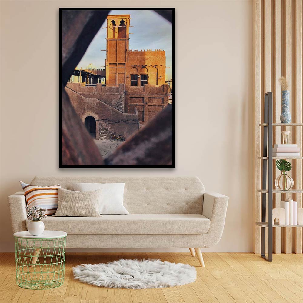 Fort 1 acrylic canvas Frames