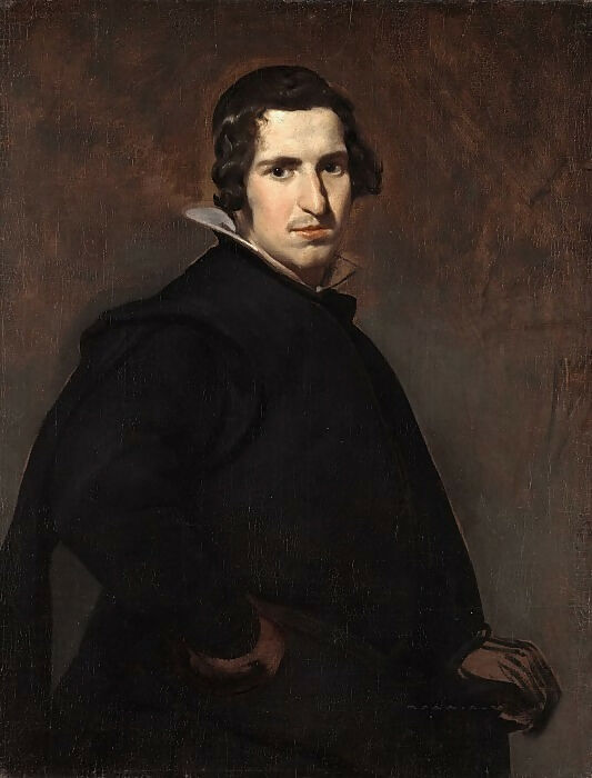Diego Rodriguez de Silva y Velazquez - Young Spanish Nobleman 50X42 Canvas