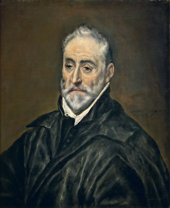 El Greco - Antonio de Covarrubiass 50X40 Canvas