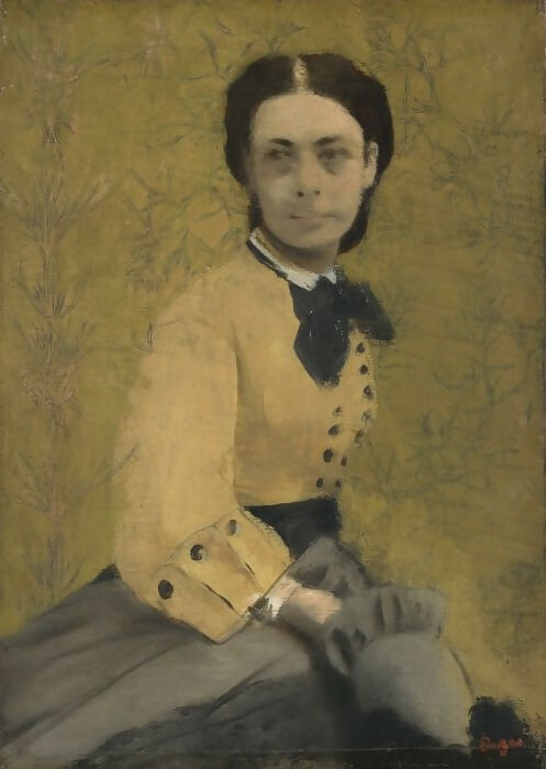 Part 3 National Gallery – Edgar Degas - Princess Pauline de Matterich 50X40 Canvas