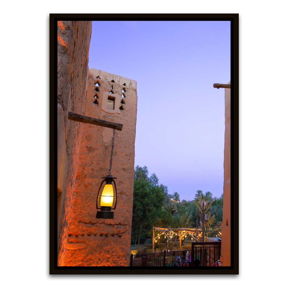 Fort Black Canvas frame acrylic canvas Frames