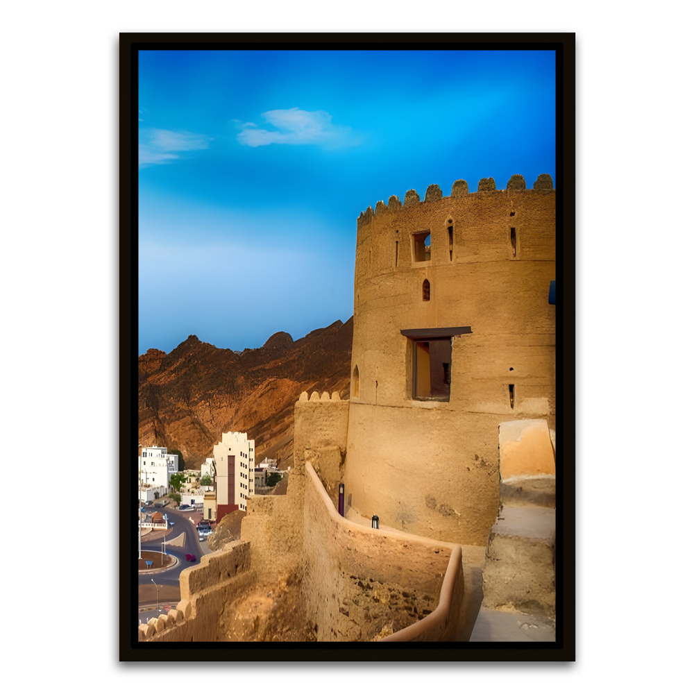 Fort 140X187 cm acrylic canvas Frames