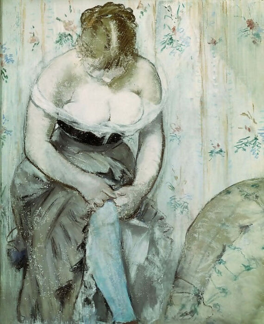 Edouard Manet – Lady at Her Toilette 50X40 Canvas