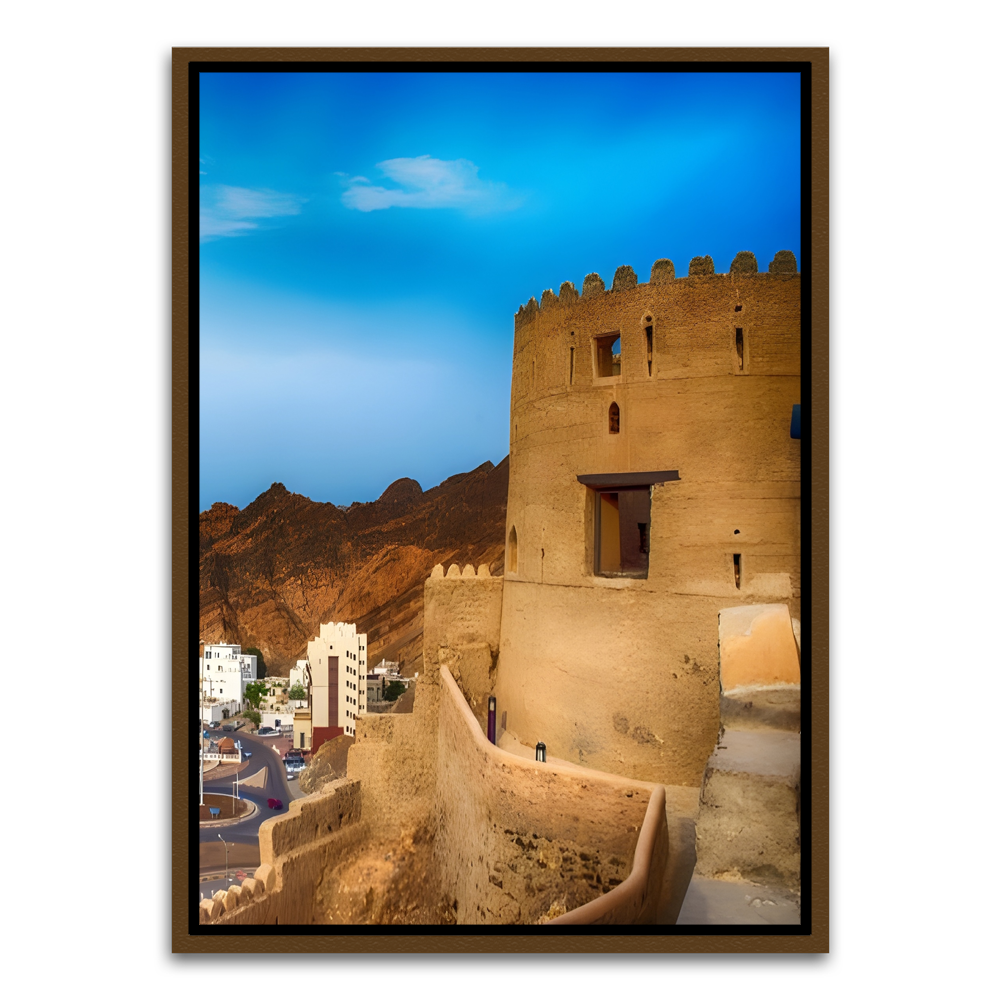 Fort Brown Canvas frame acrylic canvas Frames