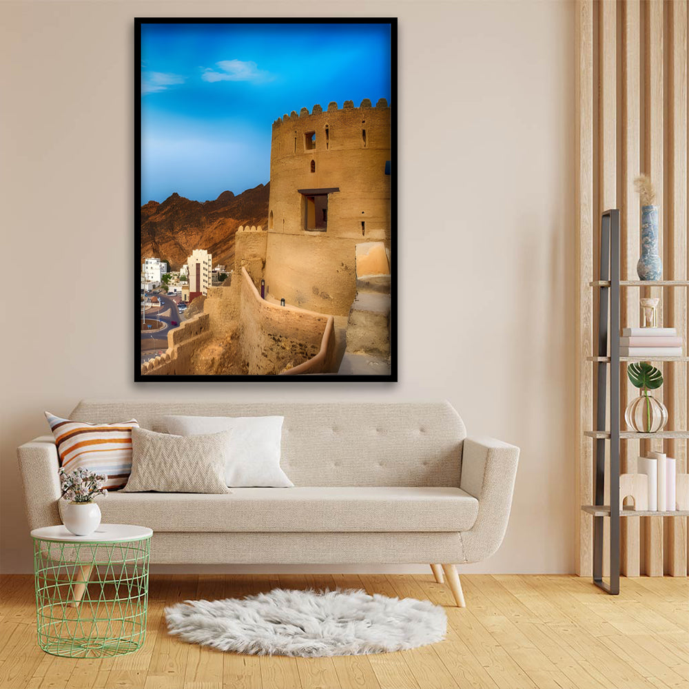 Fort acrylic canvas Frames