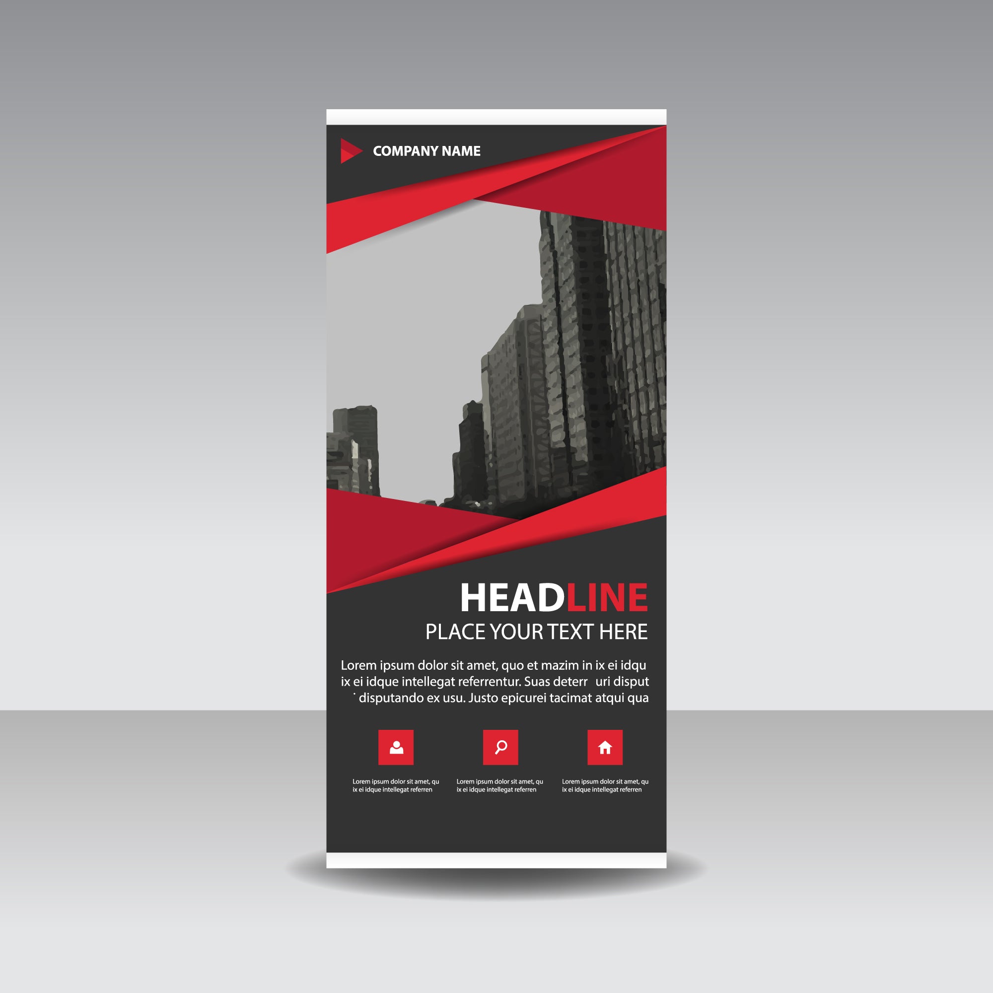 Roll Up Banner 85x200 cm