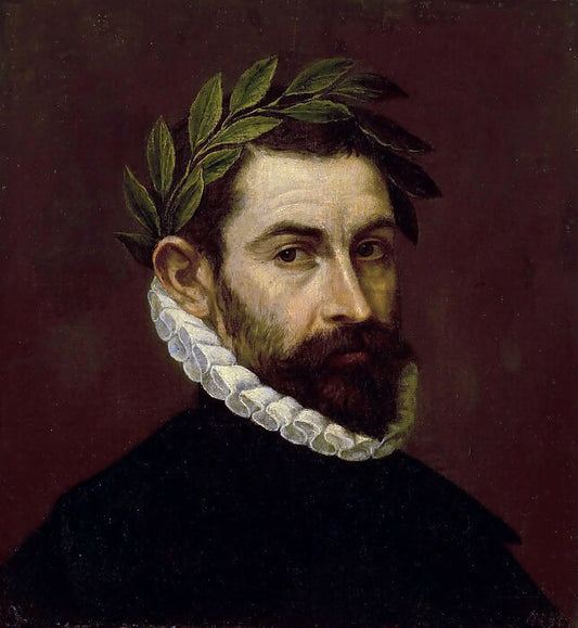 El Greco The Poet Alonso Ercilla y Zuniga 50X40 Canvas