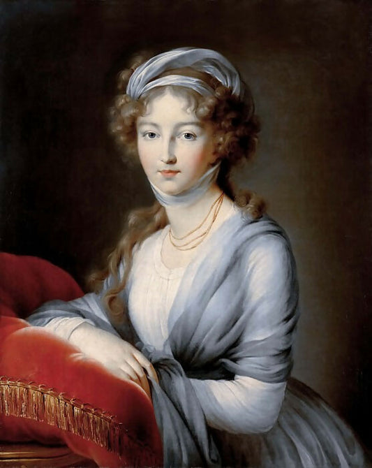 Elisabeth-Louise Vigee-Lebrun – Grand Duchess Elizabeth Alexeyevna 50X40 Canvas