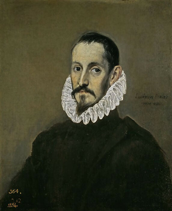 El Greco Portrait of a Caballero