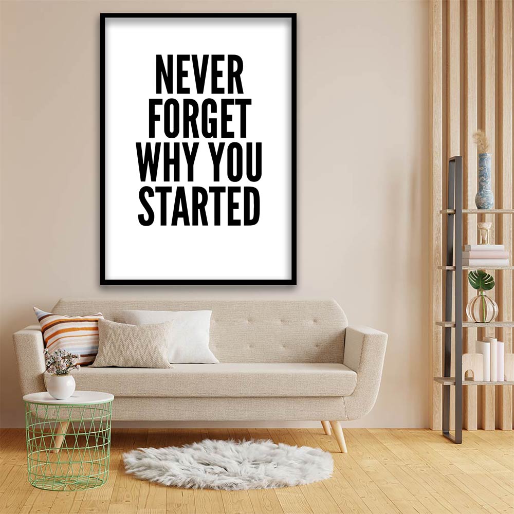 Motivation 18 acrylic canvas Frames