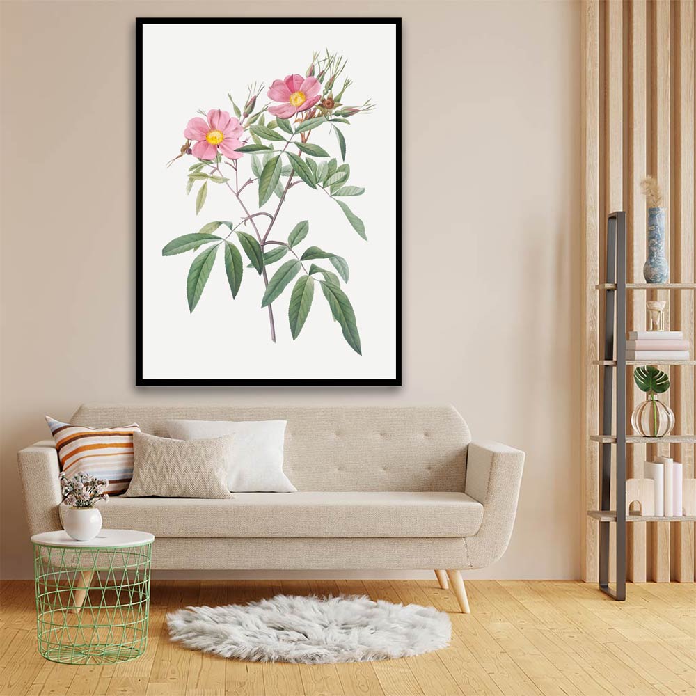 Botanical Art 1 acrylic canvas Frames