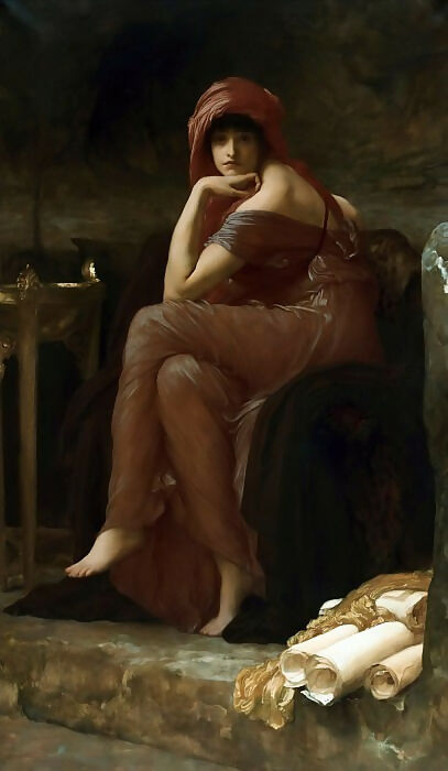 Frederic Leighton – Sibyl 70x100 Canvas