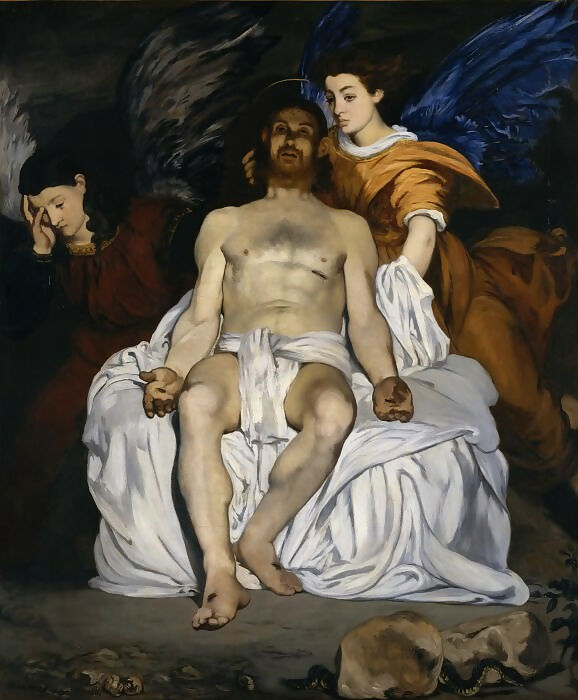 Edouard Manet – Dead Christ with Angels 50X40 Canvas