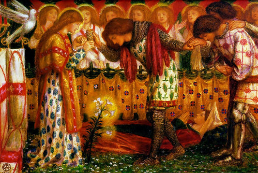 Dante Gabriel Rossetti Sir Galahad