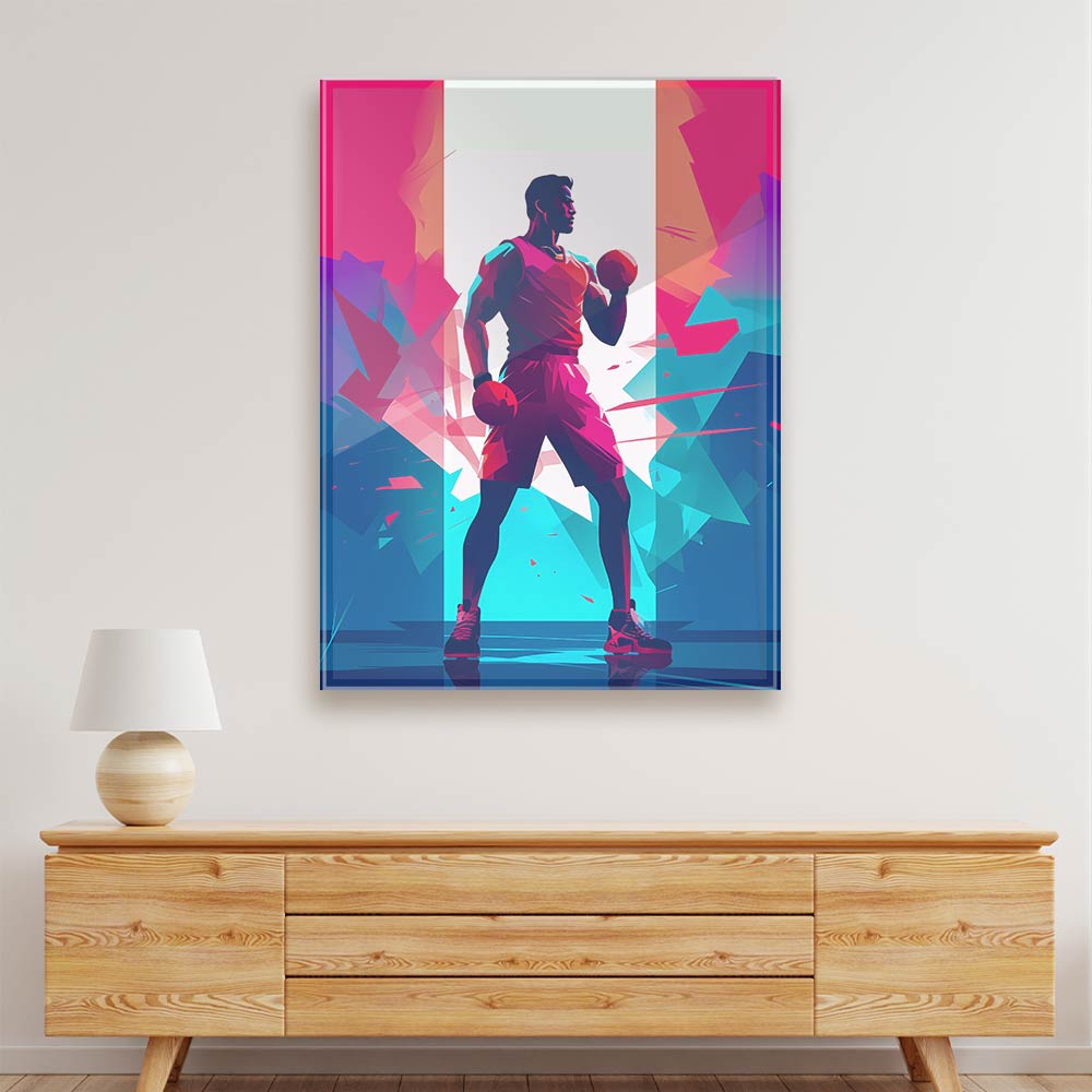 Boxing Acrylic acrylic canvas Frames