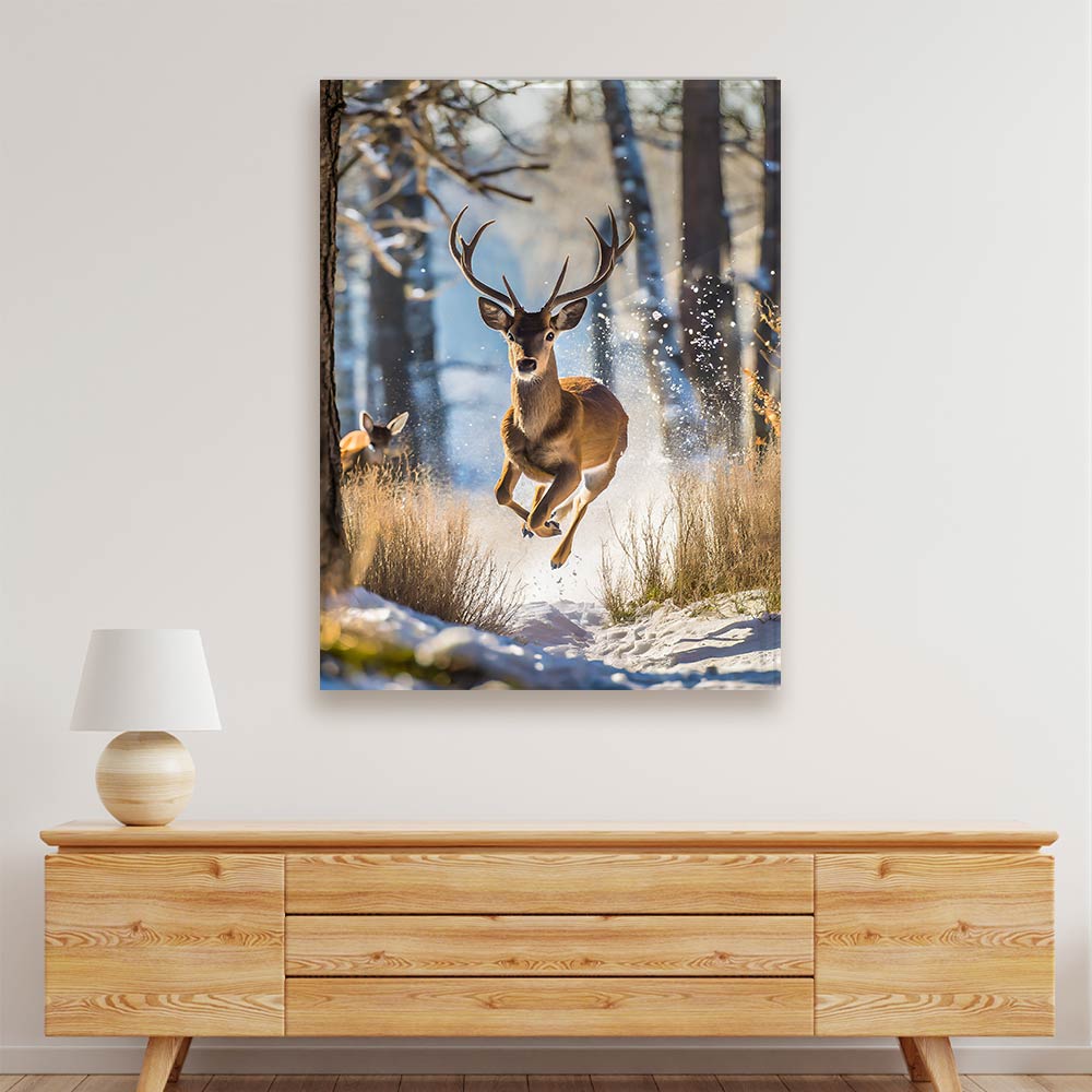 Deer Acrylic acrylic canvas Frames