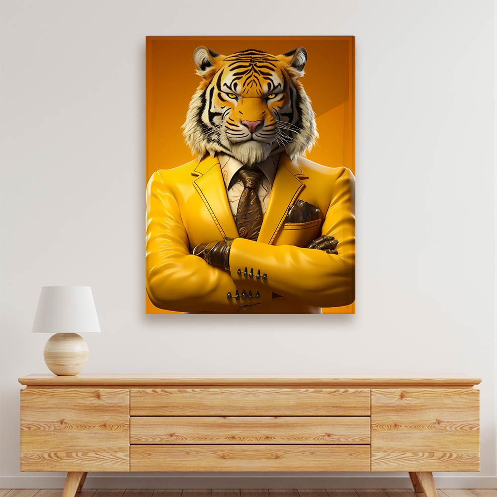 Tiger 1 Acrylic acrylic canvas Frames