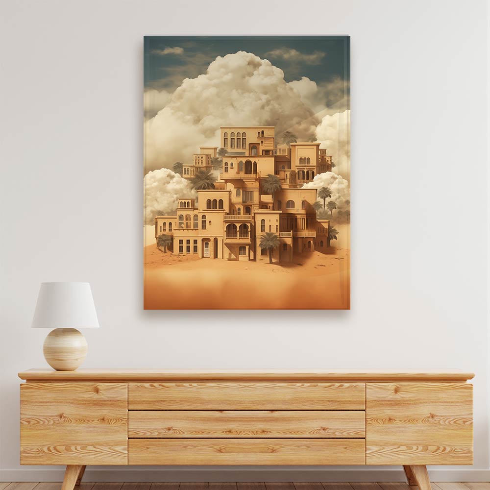 Desert Palace Acrylic acrylic canvas Frames