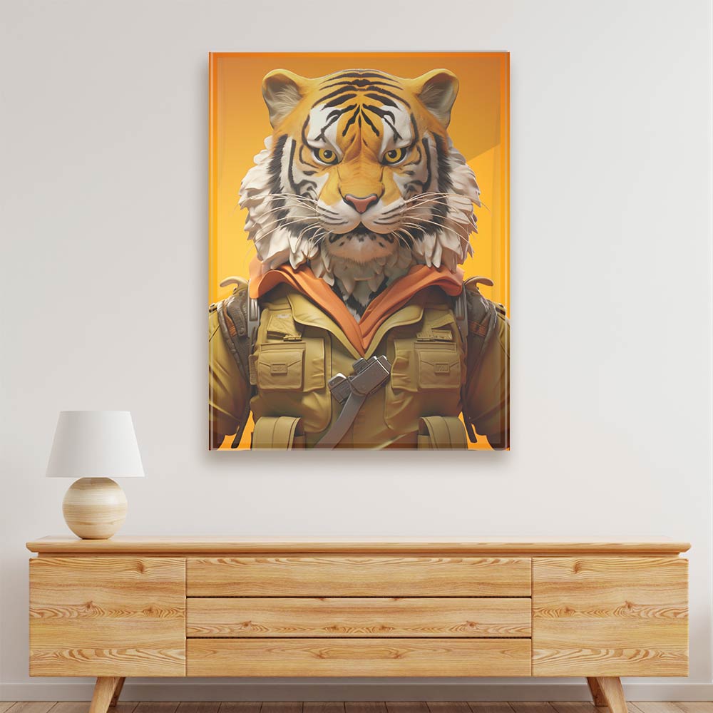 Tiger Acrylic acrylic canvas Frames