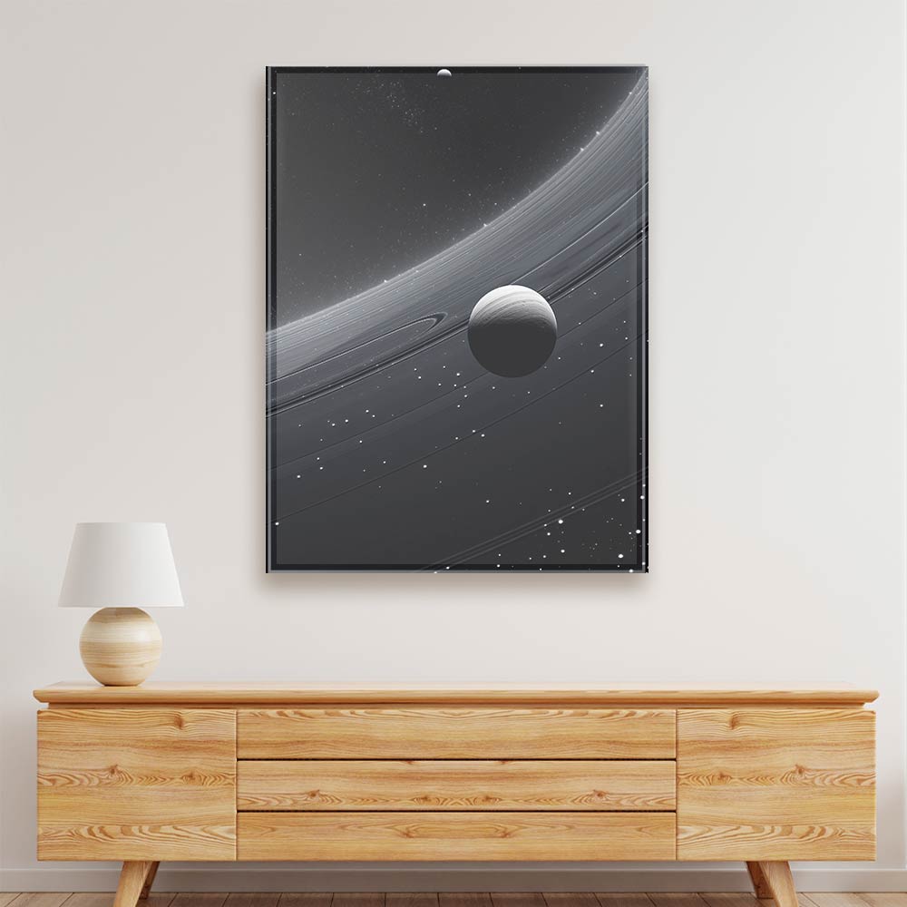 Dark Planet Acrylic acrylic canvas Frames