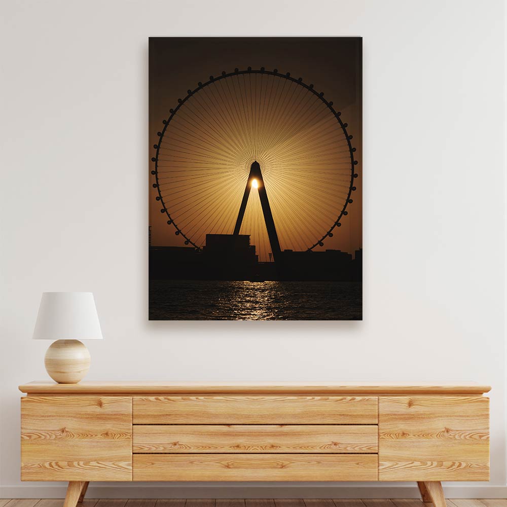 Ain Dubai Acrylic acrylic canvas Frames