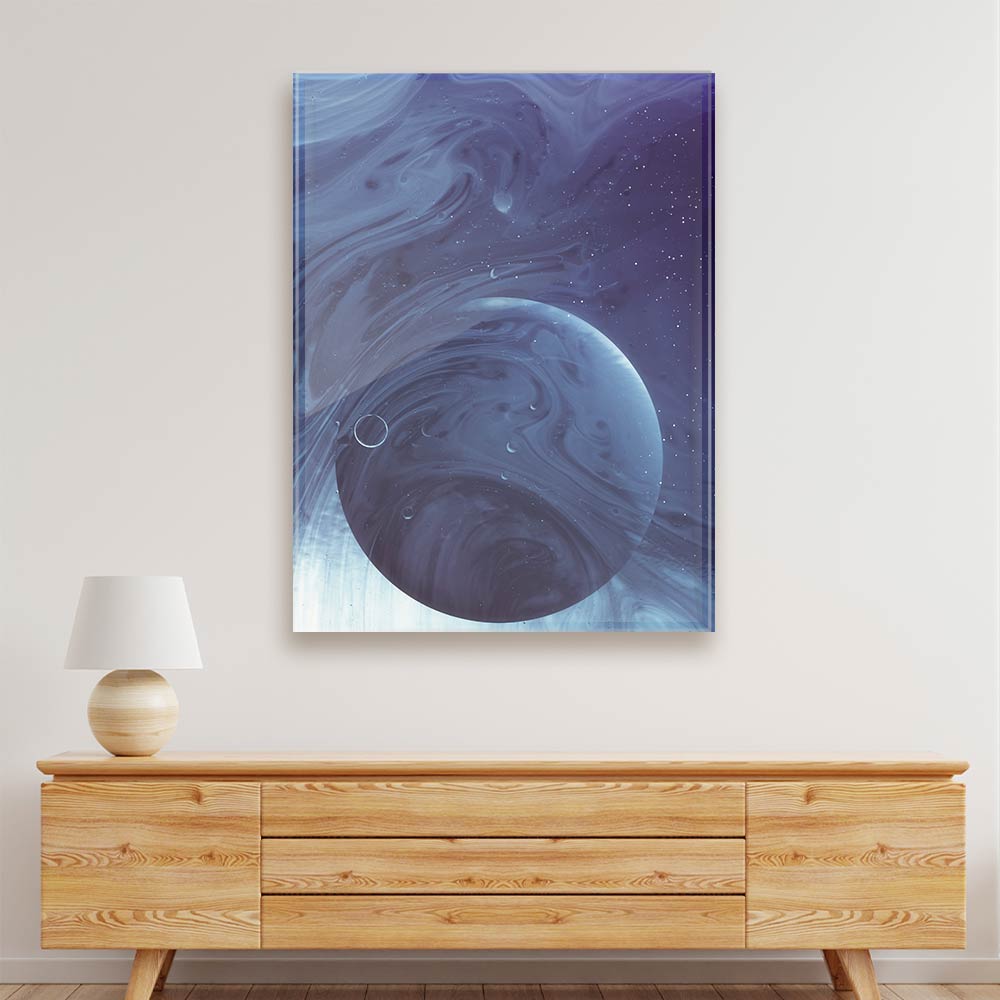 Planet abstract Acrylic acrylic canvas Frames