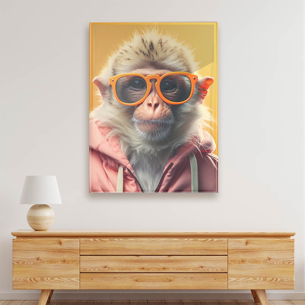 Funkey Monkey Acrylic acrylic canvas Frames