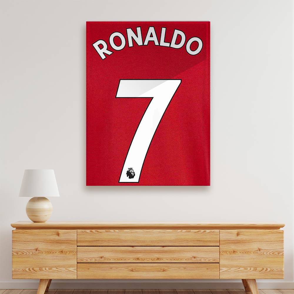 Ronaldo No 07 Acrylic acrylic canvas Frames