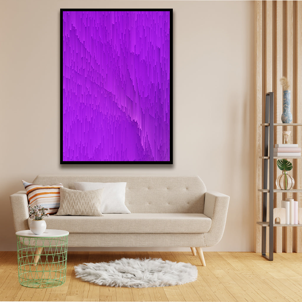 Purple acrylic canvas Frames