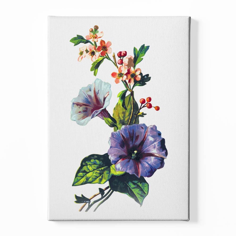 Botanical Art 3 Canvas acrylic canvas Frames