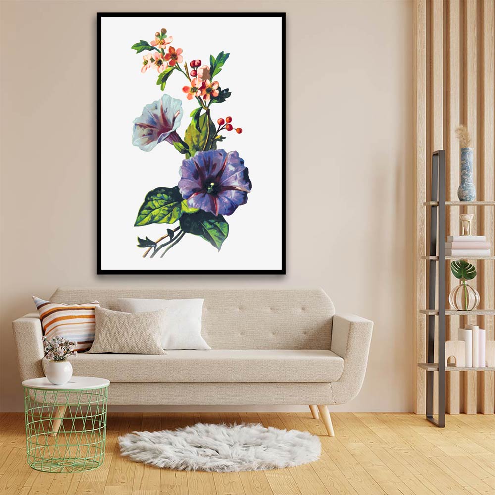 Botanical Art 3 acrylic canvas Frames