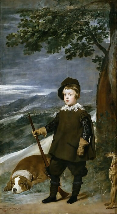 Diego Rodriguez de Silva y Velazquez – Infante Baltasar Carlos on the Hunt 50X40 Canvas