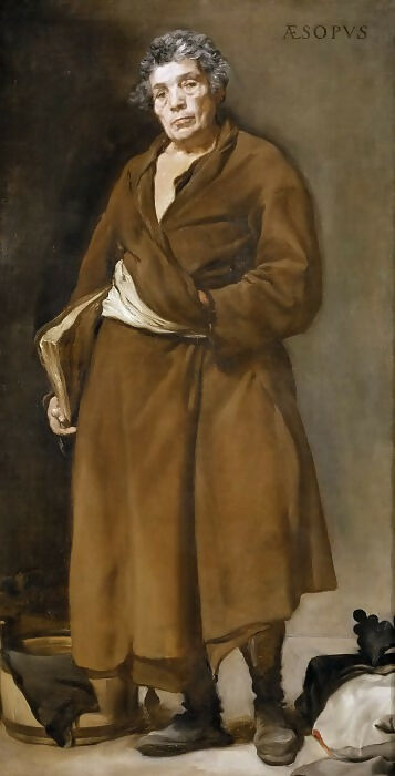 Diego Rodriguez de Silva y Velazquez – Aesops 50X45 Canvas
