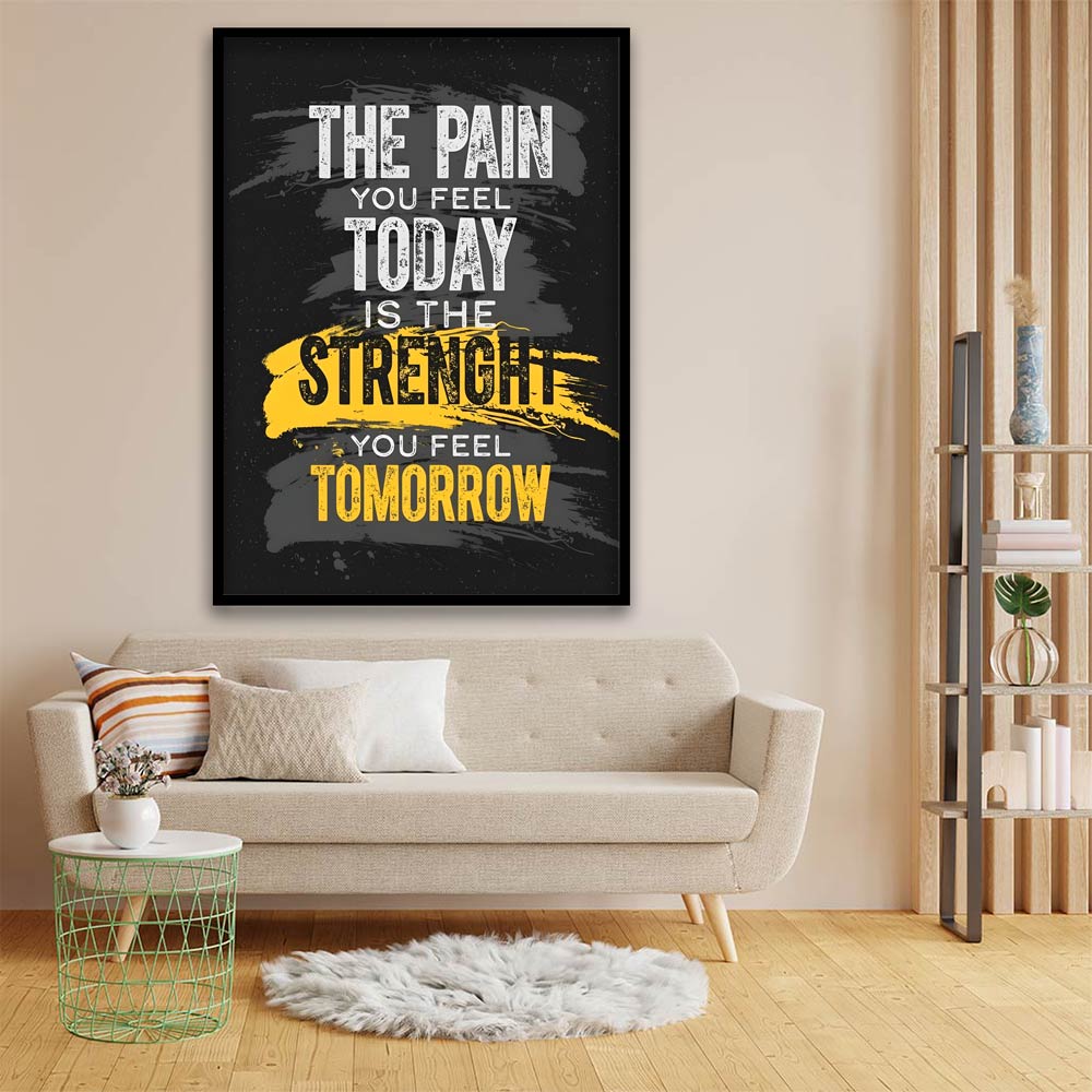 Motivation 16 acrylic canvas Frames