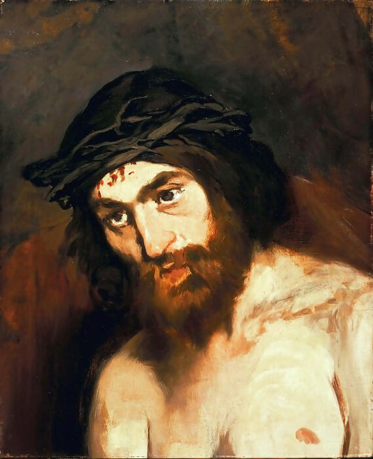 Edouard Manet - Head of Christ 50X40 Canvas