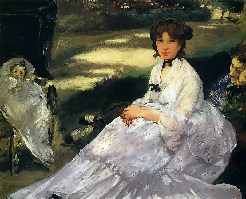 Edouard Manet – In the Garden2 140x187 Canvas