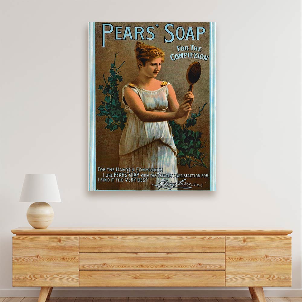 Pears soap Acrylic acrylic canvas Frames