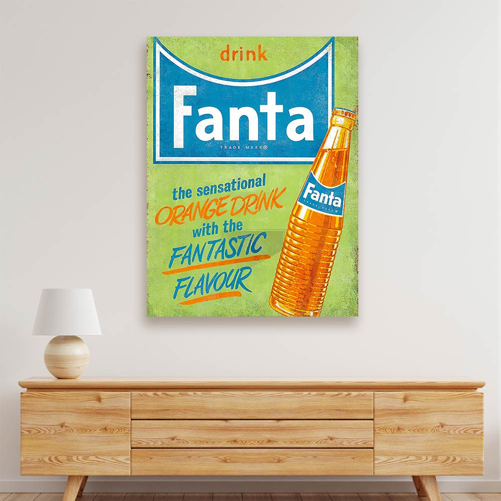 Fanta 1 Acrylic acrylic canvas Frames