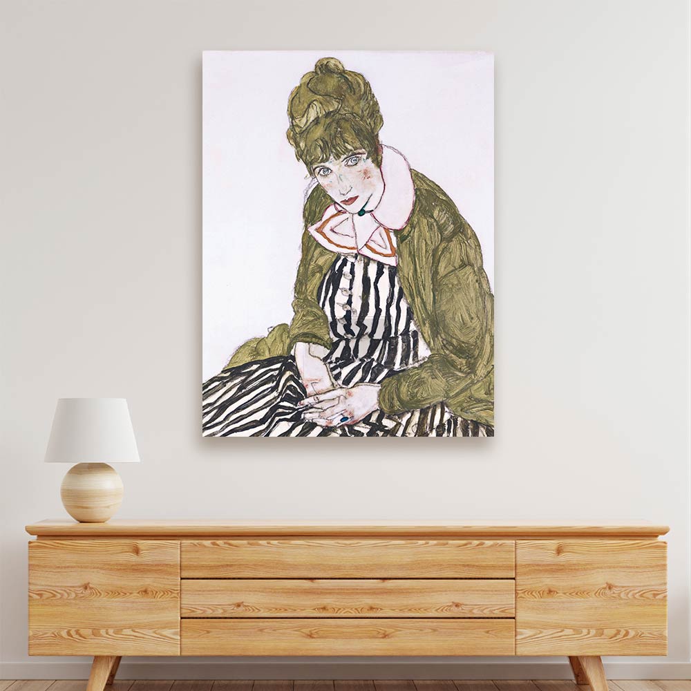 Striped Dress Acrylic acrylic canvas Frames