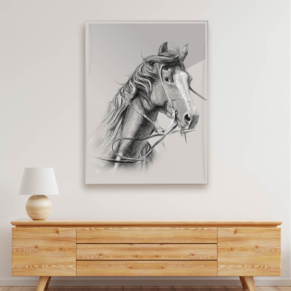 Horse Acrylic acrylic canvas Frames