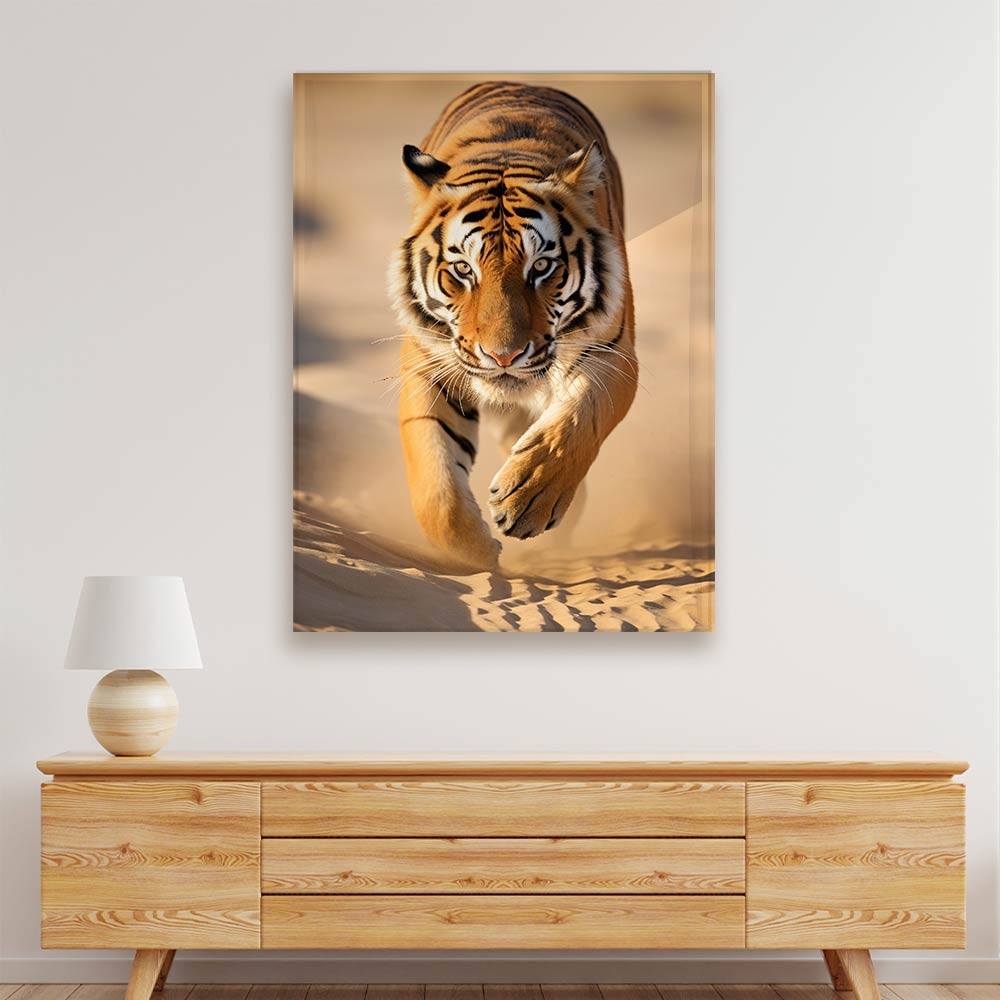 Wild Tiger Acrylic acrylic canvas Frames